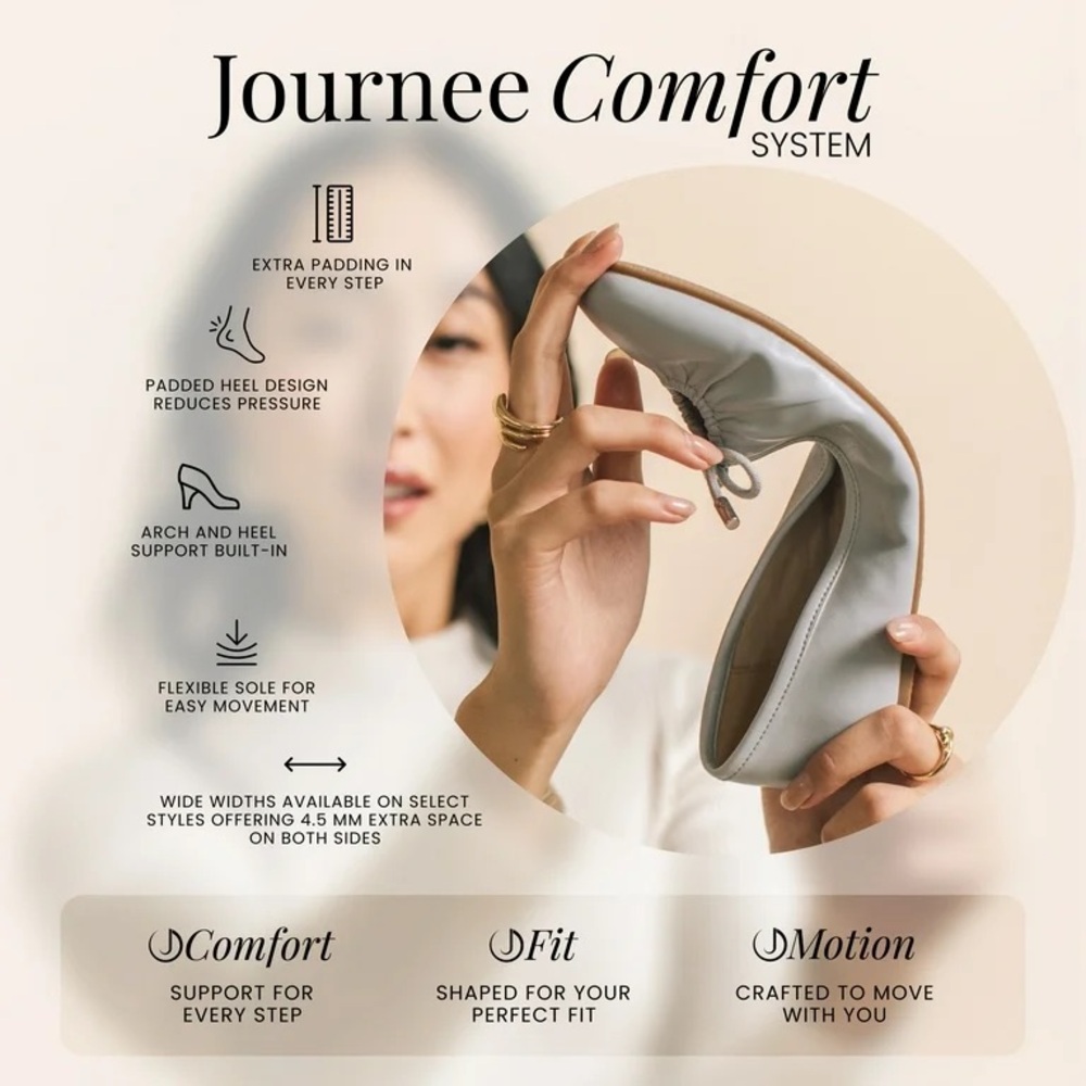 Journee Collection Navy Velvet Heels with Bow - Picture 6 of 7
